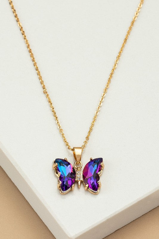 butterfly  necklace