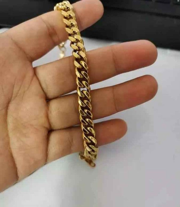 Cuban Chain Bracelet Fashion Lux Shop