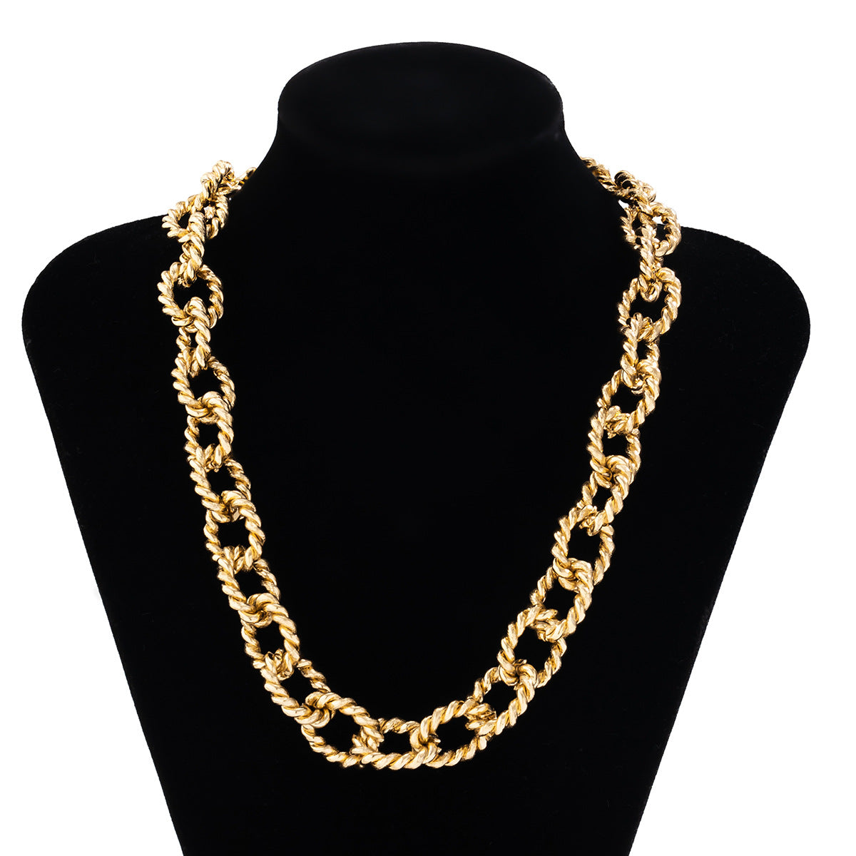 Twisted Necklace Fashion Lux Shop