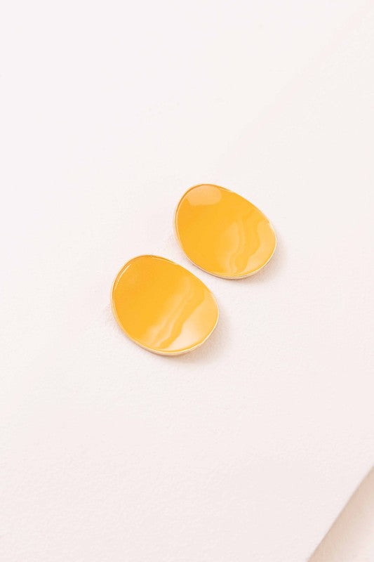 Curve Stud Earrings Fashion Lux Shop