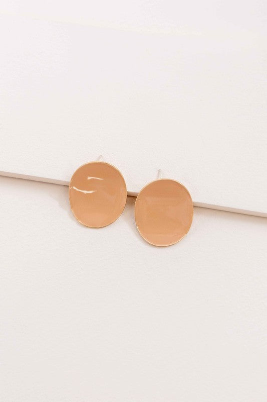 Curve Stud Earrings Fashion Lux Shop