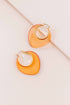 Leaf Hoop Earrings Fashion Lux Shop