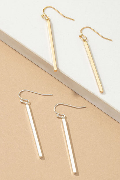 Stick drop earrings Fashion Lux Shop