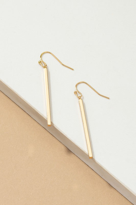 Stick drop earrings Fashion Lux Shop