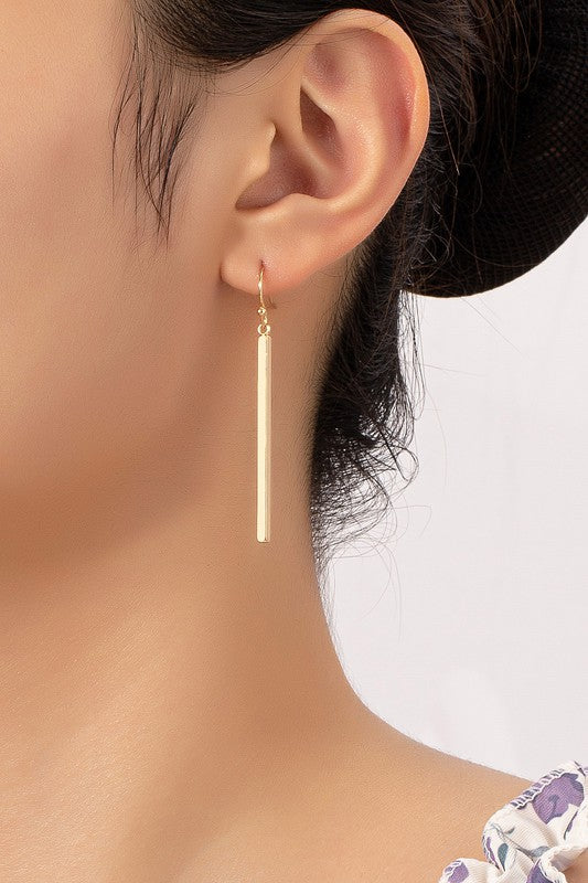 Stick drop earrings Fashion Lux Shop