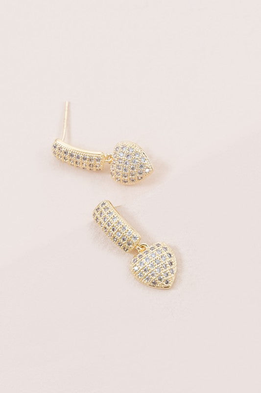 Stones Drop Earrings Fashion Lux Shop