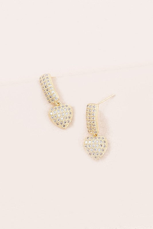 Stones Drop Earrings Fashion Lux Shop