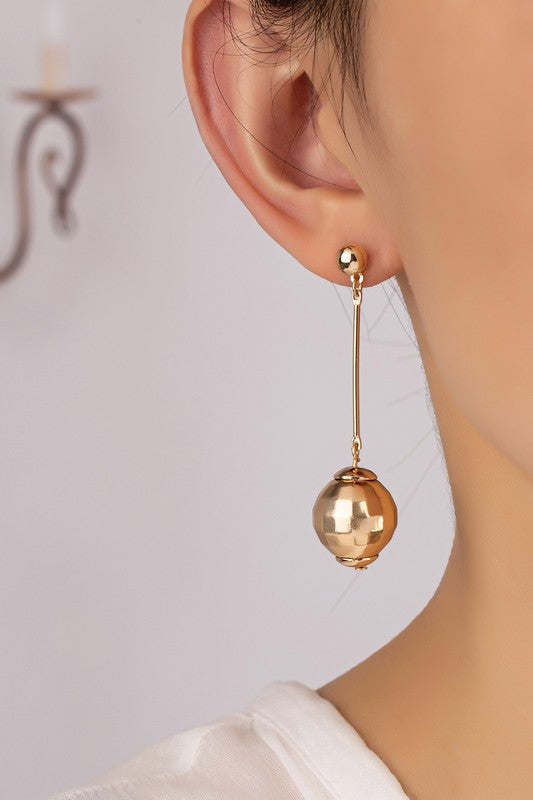 Disco ball drop earrings Fashion Lux Shop