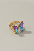 Butterfly ring with adjustable brass band Fashion Lux Shop