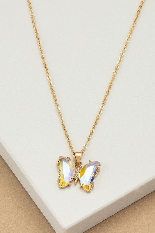 butterfly  necklace