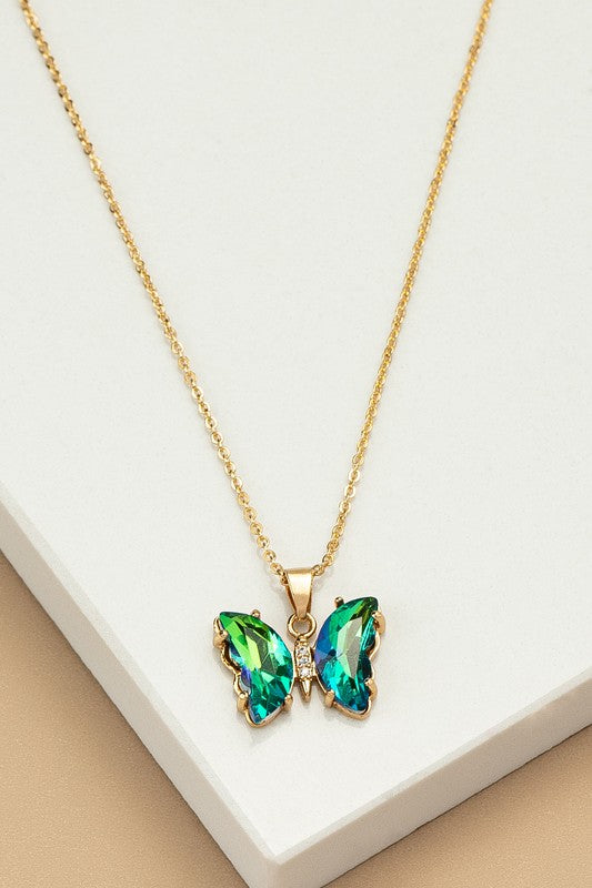 butterfly  necklace