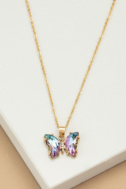 butterfly  necklace