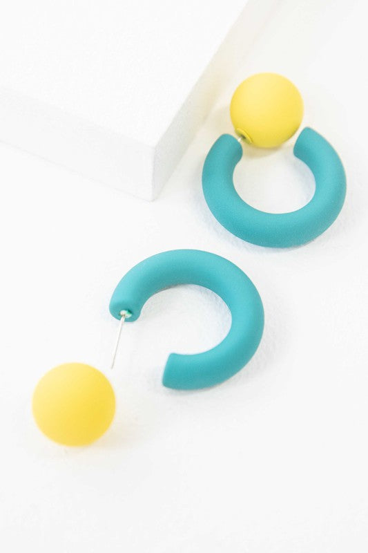 Hoop Aerobic Earrings Fashion Lux Shop