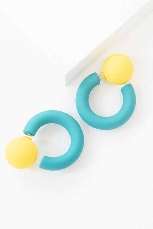 Hoop Aerobic Earrings Fashion Lux Shop