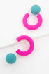 Hoop Aerobic Earrings Fashion Lux Shop