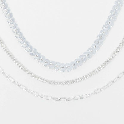 Chain Anklet, Set of 3 Fashion Lux Shop