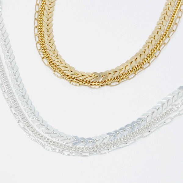 Chain Anklet, Set of 3 Fashion Lux Shop