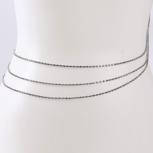 RHINESTONE WAIST CHAIN Fashion Lux Shop