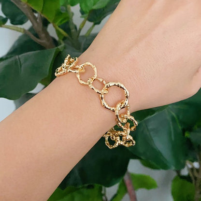 Linked Chain Bracelet Fashion Lux Shop