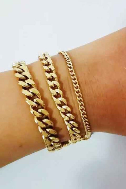 Cuban Chain Bracelet Fashion Lux Shop