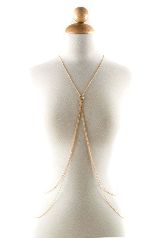 DOUBLE LAYERED BODY CHAIN Fashion Lux Shop