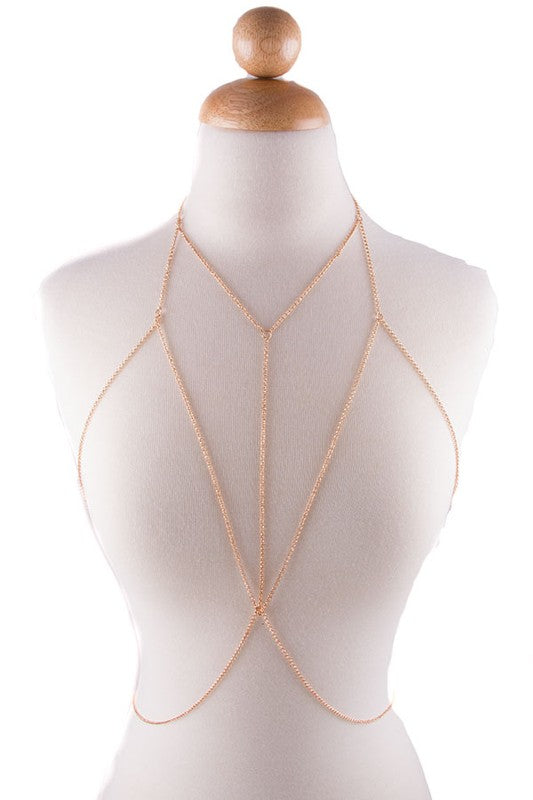 MULTI LINE BODY CHAIN Fashion Lux Shop