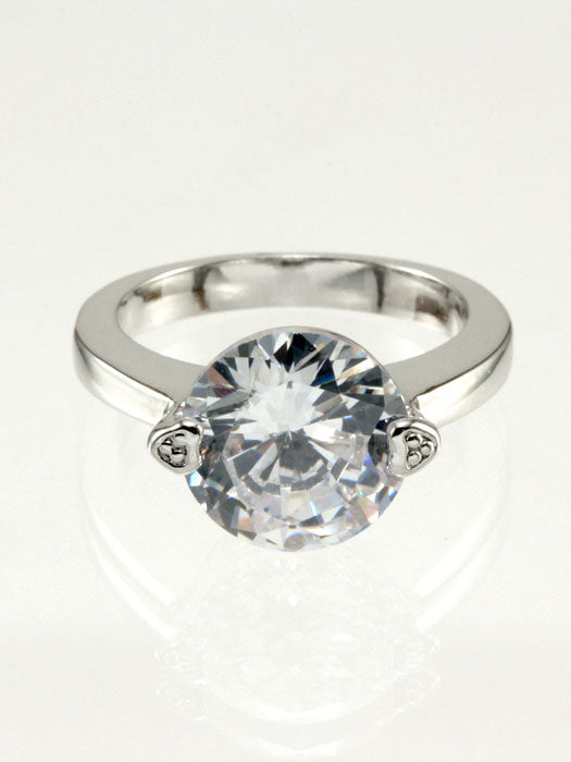 Cubic Zirconia Engagement Ring