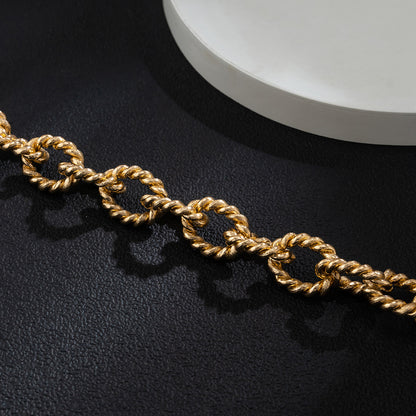 Twisted Necklace Fashion Lux Shop