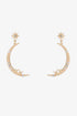 Star and Moon Alloy Earrings Fashion Lux Shop