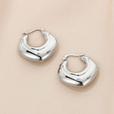 Hinged Hoop Earrings Fashion Lux Shop